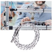 Resim Jeemson 3d Yazıcı Isıtma Borusu 50w 304 Paslanmaz Çelik Dc24v 350 C Mk8/v5/v6 Uyumlu 2m Kablo 