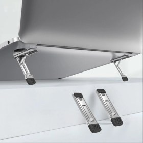 Resim Storemax Cep Telefonu ve Dizüstü Bilgisayar Standı | Katlanabilir Ince Metal Braket | Taşınabilir, Ergonomik Laptop ve Telefon Standı | Masaüstü Çok Amaçlı Destek 1 Adet Ayak 