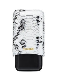Resim Lubinski Deri Puro Kılıfı Croco Silver/siyah 3lü 60ring 