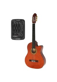 Resim Almira Mg917Ce-Wa Naturel Elektro Klasik Gitar 