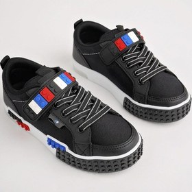 Resim Muggo Sonic Garantili Legolu Bağcıklı Ve Cırtlı Ortopedik Çocuk Sneaker Spor Ayakkabı 001 