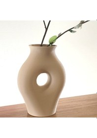 Resim Opencart İçinizi Görün - Delikli Modern Vazo Sadece Plastik Aparattır 