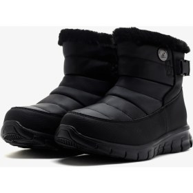Resim Skechers Synergy - Nocturne Kadın Siyah Kar Botu 167423 Bbk 