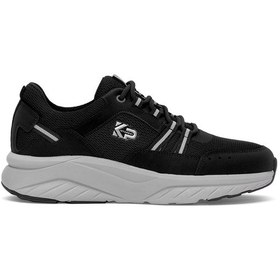 Resim King Paolo H1260 Heman Krakers Erkek Memory Foam Klasik Sneaker Siyah Siyah 