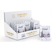 Resim Taşlı İstanbul Tasarımı El Aynası İnce Model 13 - 9084253587571rx8 