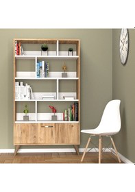 Resim Tanmob Gold Kitaplık Çam-Beyaz - Ktb0202 