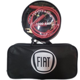 Resim Adıfeks Trafik Seti Fiat Araca Özel Çantalı Lüx Trafik Seti Tüvtürk Uyumlu + Akü Takviye Kablosu 1200 Amp 