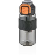 Resim Shotay ST-7234 600ml Siyah Pipetli Tritan Matara 