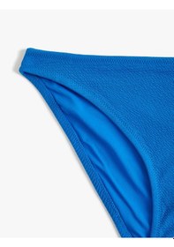Resim Koton Dokulu Bikini Altı Normal Bel Saks 4sak00012mm Saks Mavi 