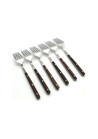 Resim Solingen Steak Bıçağı 12 Lı Set Et Bıçağı 6 Bıçak 6 Çatal Solinge 