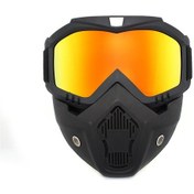 Resim Yystore JHS1568 Motokros Maskesi Binicilik Gözlüğü 
