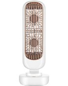 Resim Taşınabilir Klima Fanı Yaz Kişisel Masaüstü Fan 9580 Beyaz 