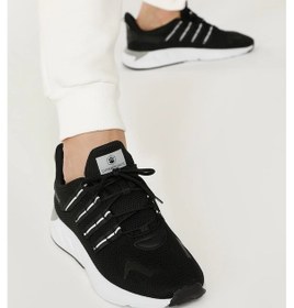 Resim Lumberjack SWORD Memory Foam Taban Siyah Erkek Koşu Ayakkabısı Siyah 