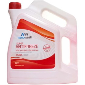 Resim nanowash Süper Antifriz Organik Kırmızı 3 Lt 
