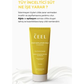 Resim The Ceel Tüy İnceltici ve Nemlendirici Süt | Isırgan Otu & Hyaluronik Asit Özlü 60 ml 
