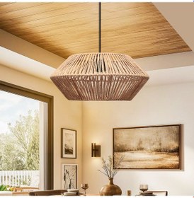 Resim Homing Castel El Yapımı Natural Sarkıt Avize Sl013 Bej 