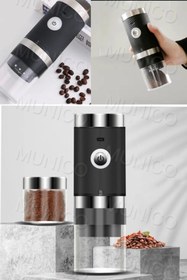 Resim Munico Taşınabilir Elektrikli Espresso Kahve Makineleri Tek Servis Mini Kahve Makinesi ve Fincan Kahve Pro 