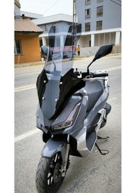Resim Motocam Apache Ventro 150 Ön Cam 2022-2026 Model 78cm Füme Renkli 4mm Uzun 