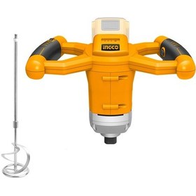 Resim İngco Li-İon Akülü Boya Karıştırıcı 20V2.0A Mxlı2001 Bataryasız 