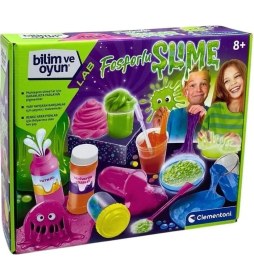 Resim Clementoni 64739 Bilim ve Oyun - Fosforlu Slime 