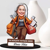 Resim Herşeye Yetişen Anne Karikatürlü Biblo 