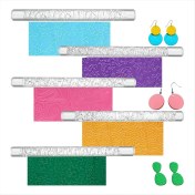 Resim Dadata 5 Adet Polimer Kil Doku Silindirleri Küpe Yapımı Için Dıy Için Polimer Kil Küpeleri Için Seramik Pulları (Yurt Dışından) 