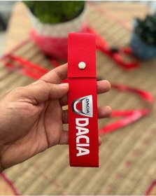 Resim Dacia Tasarımlı, Kırmızı Renk Yüksek Kalite Tampon & Çeki İpi 