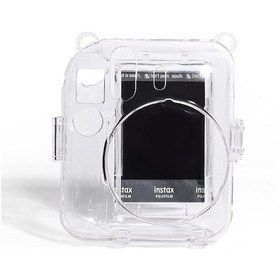 Resim Fujifilm Instax Mini 12 Fotoğraf Makinesi + Şeffaf Kılıf Seti Mavi 