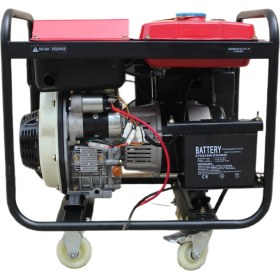 Resim Goldmoto Gm4.5dj 4.5kva Monofaze Marşlı Dizel Jeneratör 