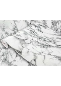 Resim D-c-fix 176-0047 Siyah Hareli Kendinden Yapışkanlı Mermer Desen Folyo 45 Cm X 1 Mt 