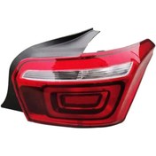 Resim TST Citroen C Elysee- 2017-2024 Stop Lambası Sağ Kırmızı/Beyaz (Mars) (Oem No:Yl00447780) 