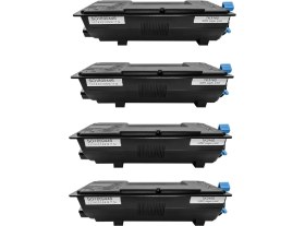 Resim Kyocera TK-3160 (TK3160) 12500 Sayfalık Çipli Muadil Toner Kyocera Ecosys P3155DN Yazıcı Uyumlu ( 4 Adet) 