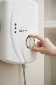 Resim giffy Elektrikli Şofben Ani Su Isıtıcı 7500w Banyo Ve Mutfak Şofbeni 3 Kademeli 