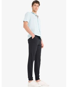 Resim DeFacto %100 Pamuk Kargo Jogger Pantolon Üç Cepli E0834AX25SMBK27 