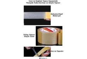 Resim Dünya Magnet 10 Metre Halı Kaydırmaz Bant Çift Taraflı Dokuma Teknoloji Süper Güçlü Çerçeve Taşıyıcı Bant 