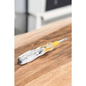 Resim Elektronikçim Kontrol Kalemi Nikel Kaplama Çift Başlıklı Test Cihazı 