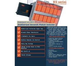 Resim Bugass Ks - 18 Serisi - Endüstriyel Seramik Radyant Isıtıcı 