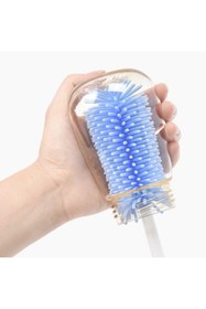 Resim EveFix Silikon Uçlu Ekstra Yumuşak Kıllı Sağlam Kavanoz Bardak Şişe Ve Biberon Temizleme Fırçası 