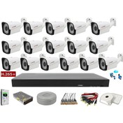 Resim Cenova 16'Lı 2Mp Ahd Güvenlik Kamerası Full Paket Sistem 
