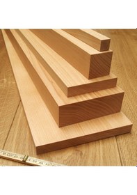 Resim Ecs Kayın Çıta Tahta Ahşap Blok Planyalı Silinmiş Kereste 