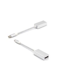 Resim Usb 3.1 type-c displayport dişi çevirici adaptör 