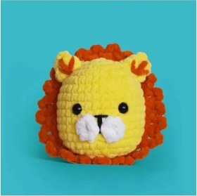 Resim Aslan Temalı Amigurumi Tığ Kiti 