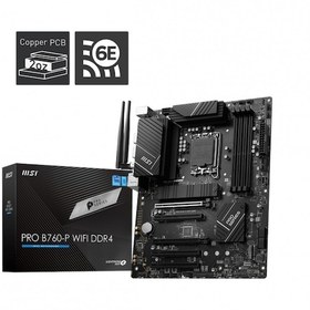 Resim PRO B760-P WIFI-6E DDR4 HDMI-DP PCIE 4.0 1700p ATX MSI