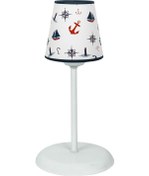 Resim Şenay Aydınlatma Çocuk Odası Konik Kumaş Küçük Abajur-Beyaz Gemic Diğer 