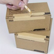 Resim Güçlü Yapışkanlı 100 adet Kraft Kahverengi Kutu Mühürleme Bandı - Güvenli Paketleme için Tek Kullanımlık Dikdörtgen Nakliye Bandı, Taşınma ve Karton Kutular - Dayanıklı & Yüksek Kaliteli, Gönderim için Ambalaj Bandı 