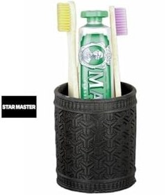 Resim STAR MASTER Diş Fırçası Kabı Diş Fırçalığı Fırçalık Model 4 Smdisfircalikm4Siyah 