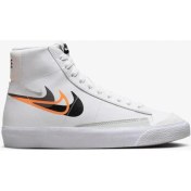 Resim Nike Blazer Mid Next Nature Kadın Beyaz Spor Ayakkabı 