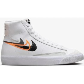 Resim Nike Blazer Mid Next Nature Kadın Beyaz Spor Ayakkabı 