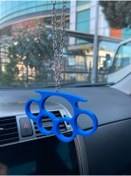 Resim STLFLIX Yumruk Ayna Süsü (mavi) 