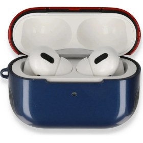 Resim Apple Airpods 3 (3.nesil) 3in1 Kılıf - Lacivert-Kırmızı 